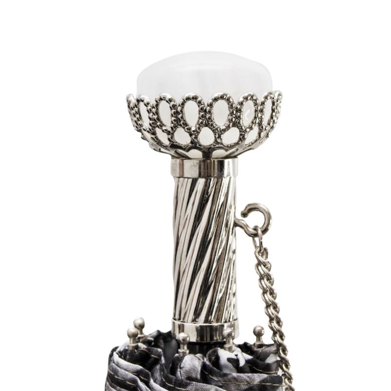 مظلة | 257 5a003-34 a29 - مظلة قابلة للطي بطباعة لؤلؤ PASOTTI Z446V625